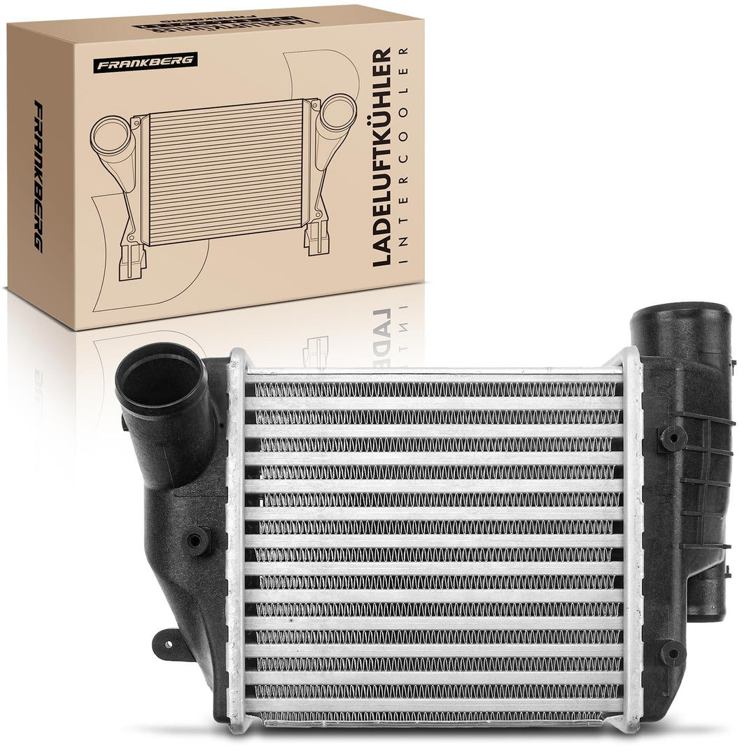 Frankberg 1x Ladeluftkühler Turbokühler Kompatibel mit A6 4F2 C6 2004-2011 A6 Allroad 4FH C6 2006-20
