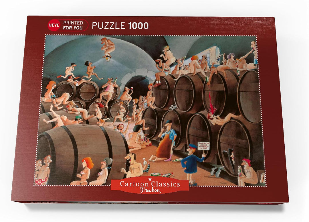 Vino - Blachon - Cartoon Classics - Premium 1000 Teile Puzzle - MyPuzzle Sonderkollektion von Heye P