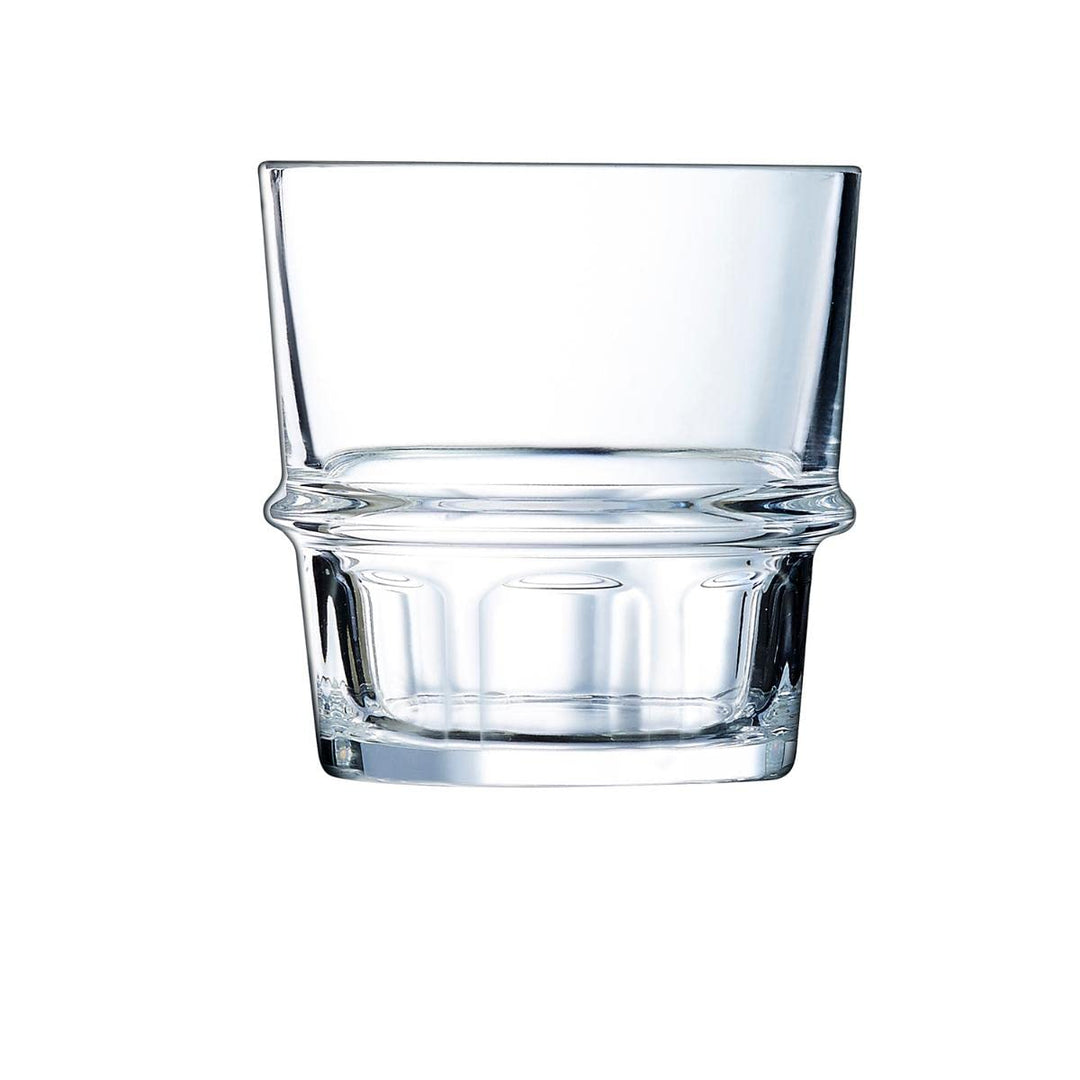 Arcoroc ARC L7339 New York Trinkglas, Wasserglas, Saftglas, 250ml, Glas, transparent, 6 Stück Whisky