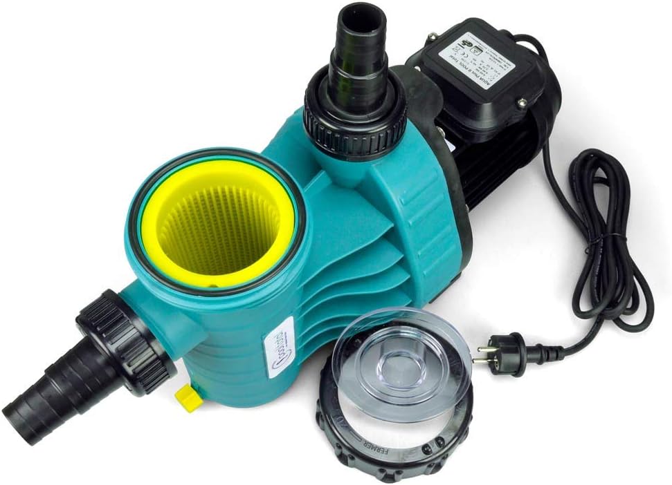 Leistungsstarke 8 m³/h Aqua Plus Filterpumpe | Für Becken bis 40.000 l Wasserinhalt | Premiumqualitä