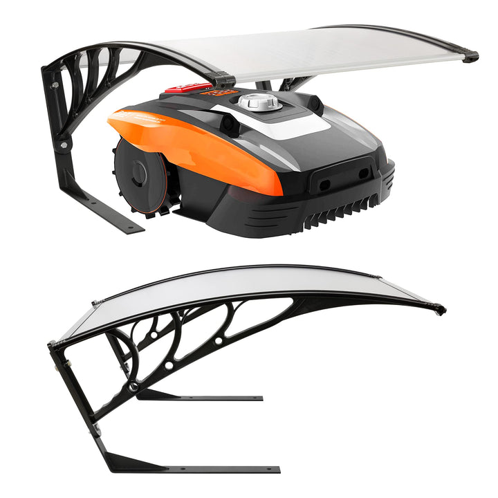 Arebos Mähroboter Garage | Rasenmäher Rasenroboter Automower | Carport 102 x 79 x 46 cm | Witterungs