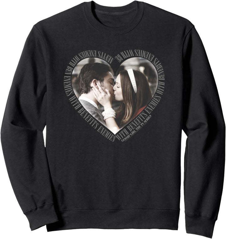 Gossip Girl Chuck & Blair Heart Sweatshirt