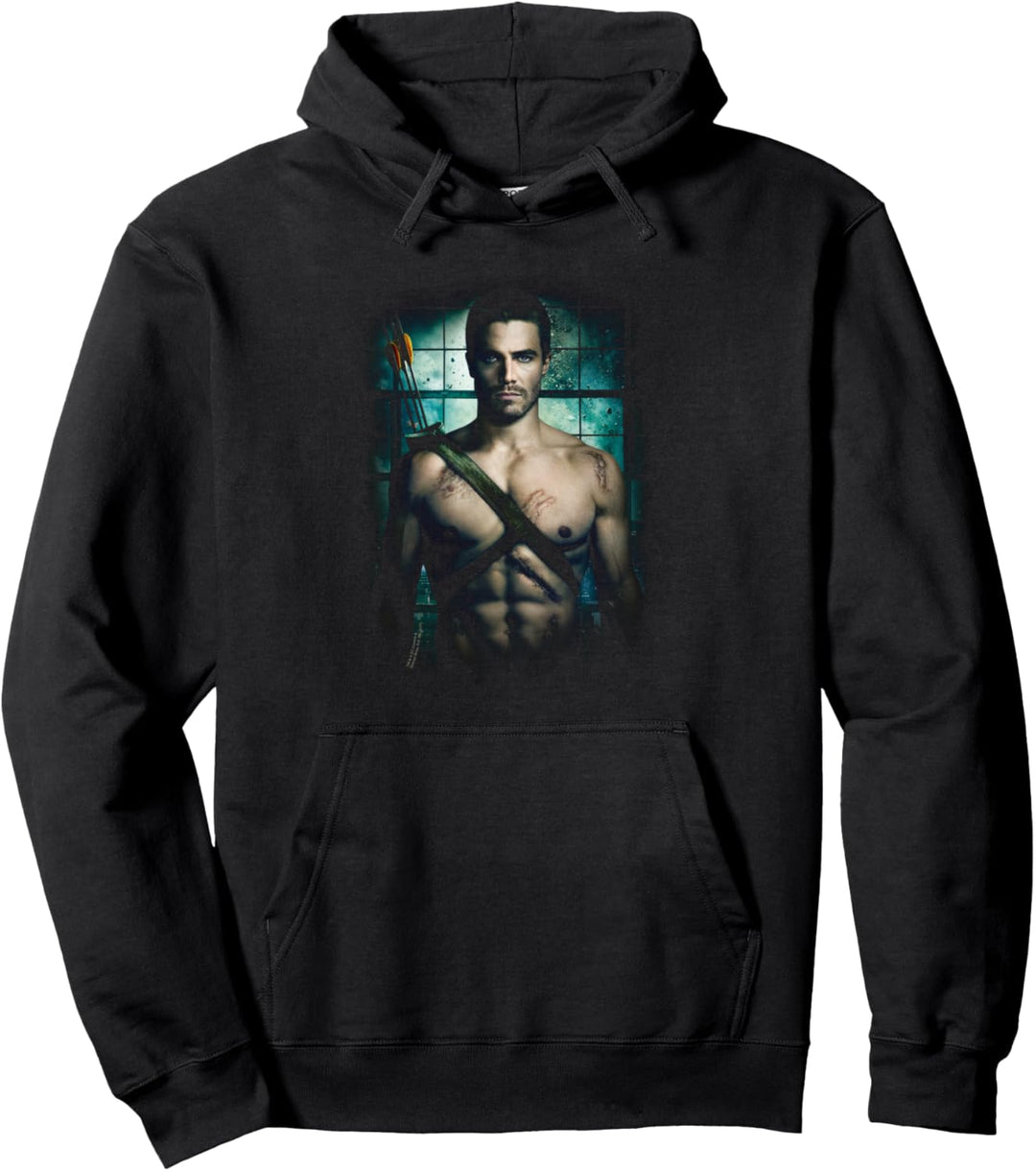 Arrow TV Series Shirtless Pullover Hoodie