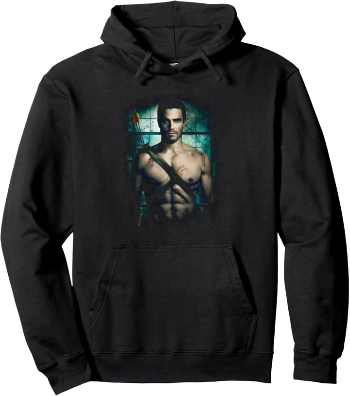 Arrow TV Series Shirtless Pullover Hoodie