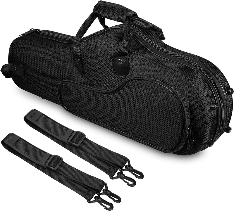 Vaguelly Alt Saxophon Koffer, Oxford Wasserdicht Altsaxophon Leichtkoffer Gigbag Rucksack mit Polste