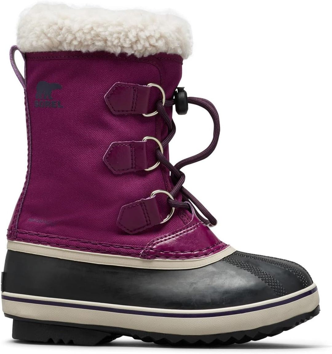 Sorel Unisex Kinder Yoot Pac Nylon Wp wasserdichte Schneestiefel 33 EU Wild Iris Dark Plum Youth Col