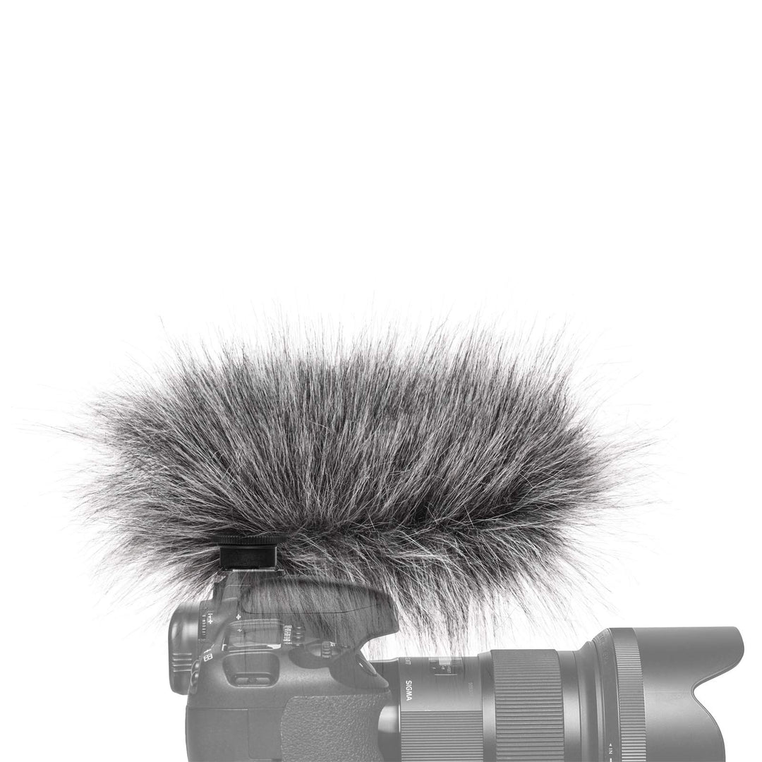 Gutmann Mikrofon Windschutz Fell für Sony ECM-GZ1M Grey Handgefertigt in Deutschland