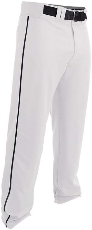 Easton Herren Rival 2 Piped Pant Jugend Baseball Hose Weiss / Schwarz S, Wei&#xDF; / Schwarz S