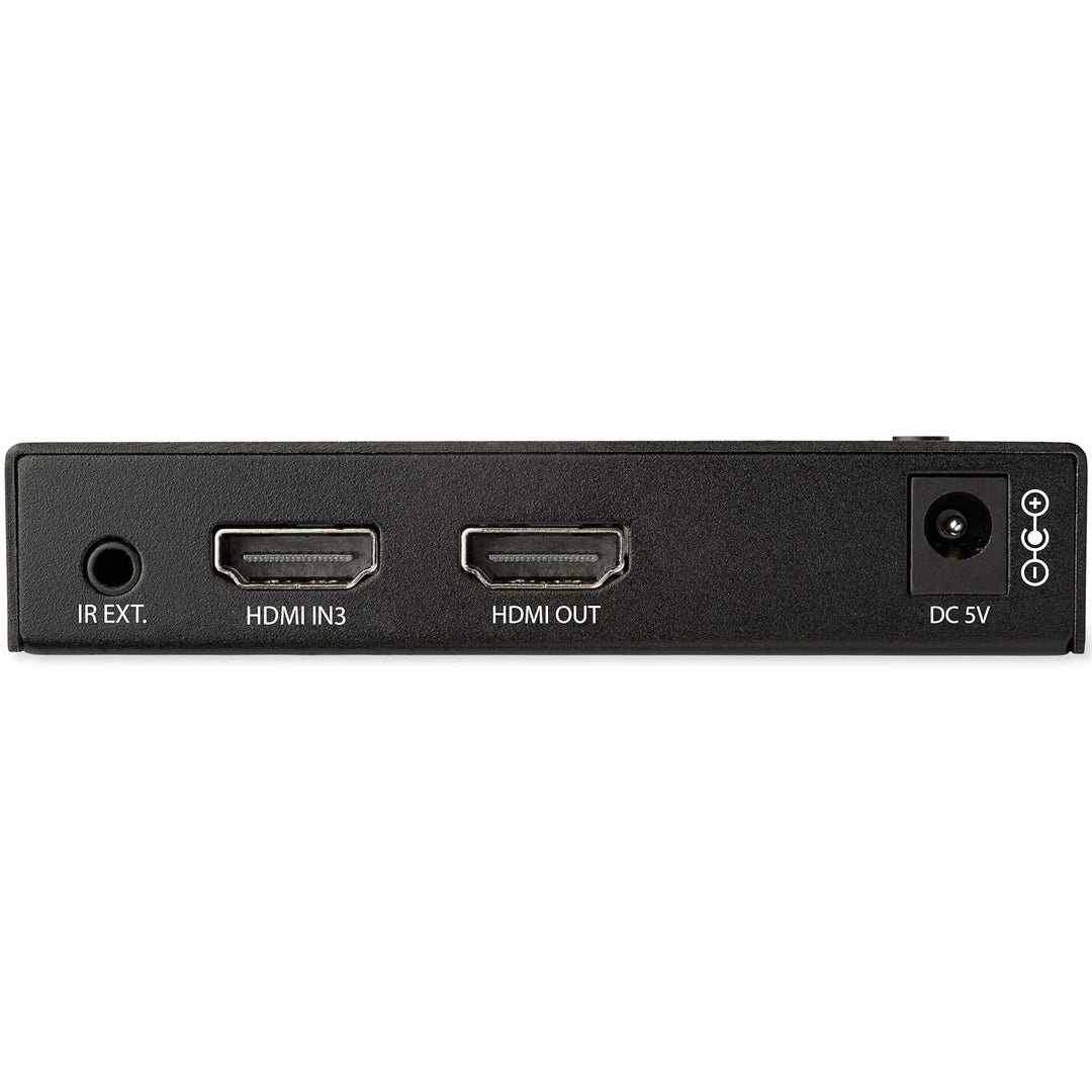 StarTech.com VS421HDDP HDMI-Video-Umschalter mit 4 Anschlüssen (3 x HDMI und 1x DisplayPort, 4K 60Hz