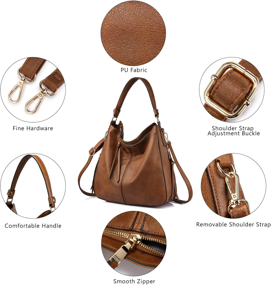 Realer Handtasche Damen Shopper Tasche Tote Leder Umhängetasche Gross Schultertasche Frau Elegant He
