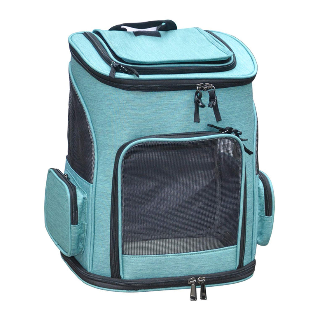 PETCUTE Hundetragetasche Katzenrucksack Haustier Rucksack Atmungsaktiv Wanderrucksack für Kleine Hun