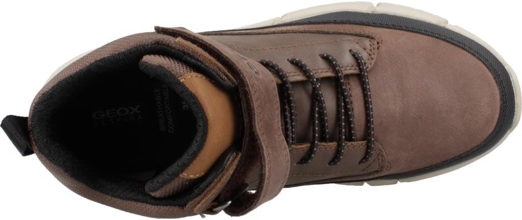 Geox Jungen J Flexyper BoyAnkle Boot 36 EU Dk Brown, 36 EU Dk Brown