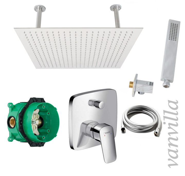 vanvilla Duschsystem mit Unterputz Duscharmatur von mit Hansgrohe Logis Einhebelmischer und vanvilla