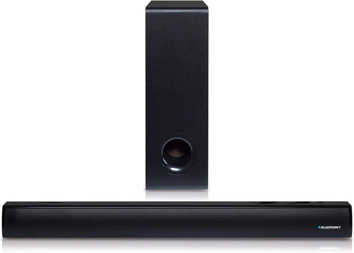Blaupunkt LS 1825 Soundbar mit Subwoofer 2.1, 60 Watt RMS, kabelloses Bluetooth-Gerät für Streaming,