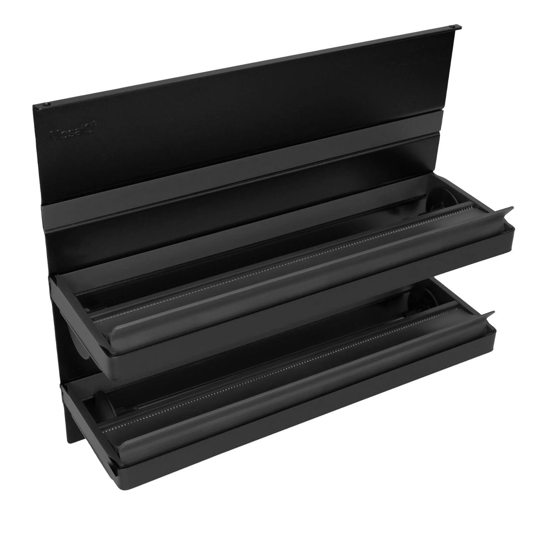 Linero MosaiQ ROLLINERO Folienabroller schwarz (350 x 110 x 300 mm) von Sotech Tiefschwarz, Tiefschw