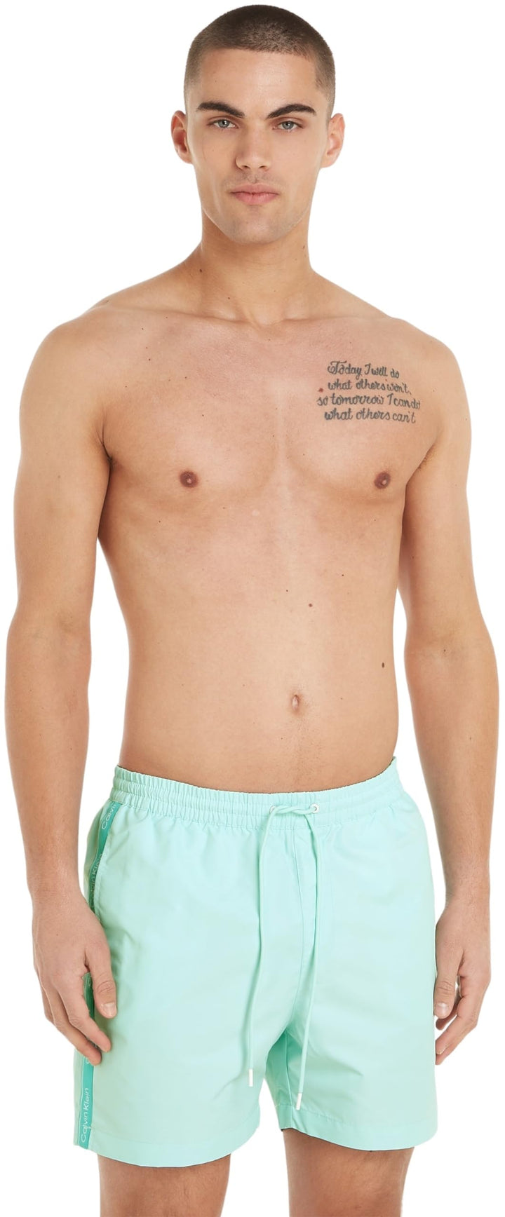 Calvin Klein Herren Medium Drawstring XXL Blau (Blue Tint), XXL Blau (Blue Tint)