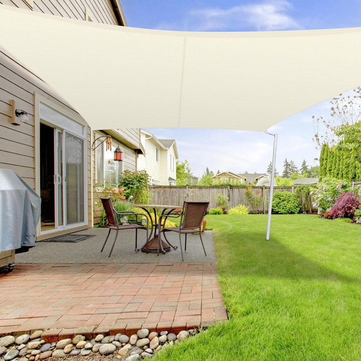 LOVE STORY Sonnensegel Wasserdicht 2x3m Rechteckig mit Edelstahl Befestigung kit, Oxford SunSegel Wa