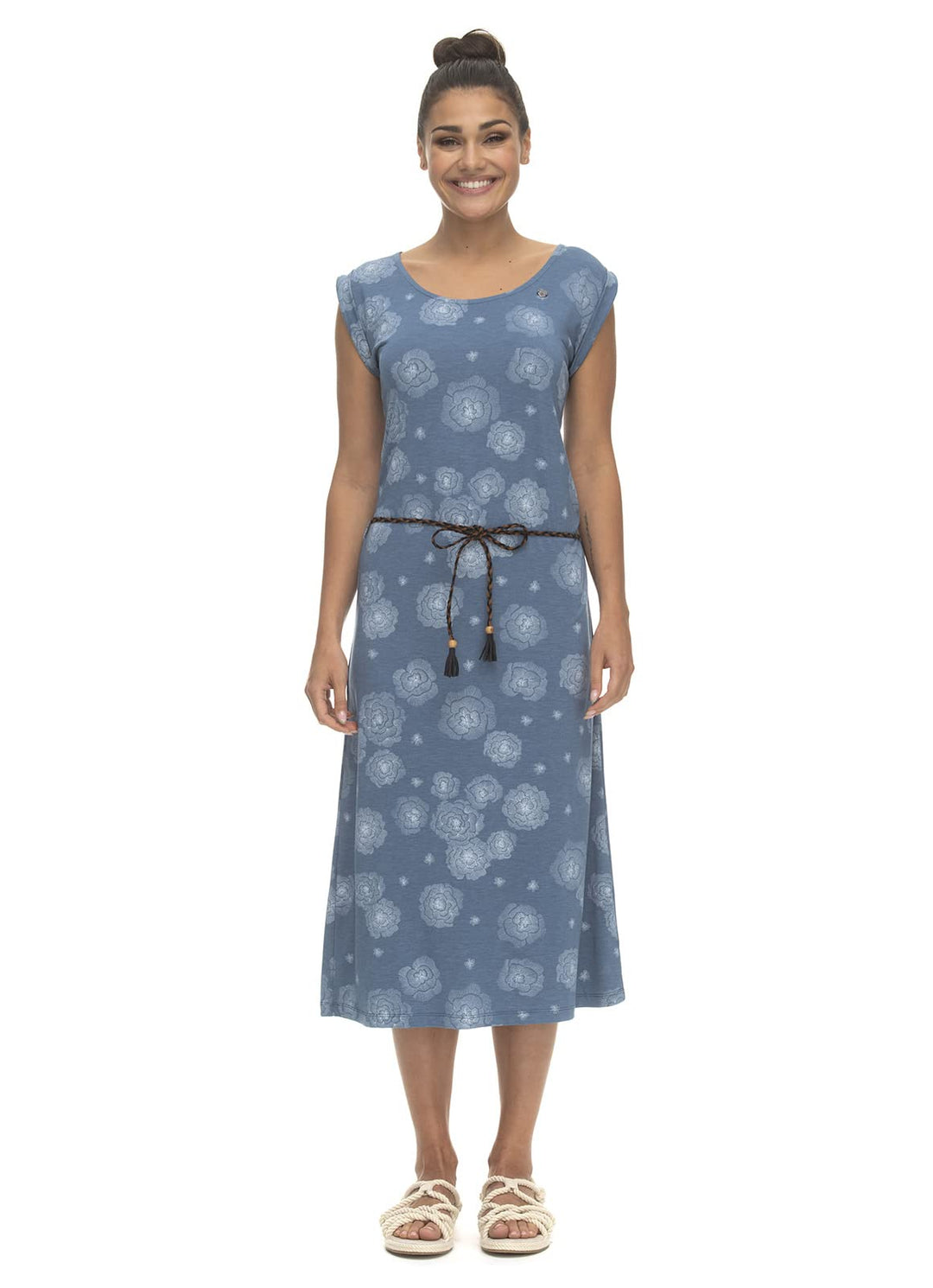 Ragwear TAGG MIDI Damen Kleid, Indigo Blue 2311_2014