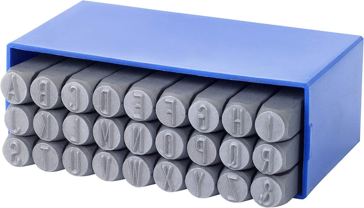 GRAVUREM-SR Schlagzahlen und -buchstaben 0-9 + A-Z (Kombination) / 10mm 10 mm