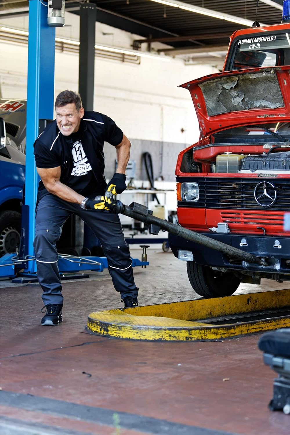 Hans Schäfer Workwear HSW Professional – Kurze Arbeitshose für Herren – Arbeitsshorts/Herren-Shorts/