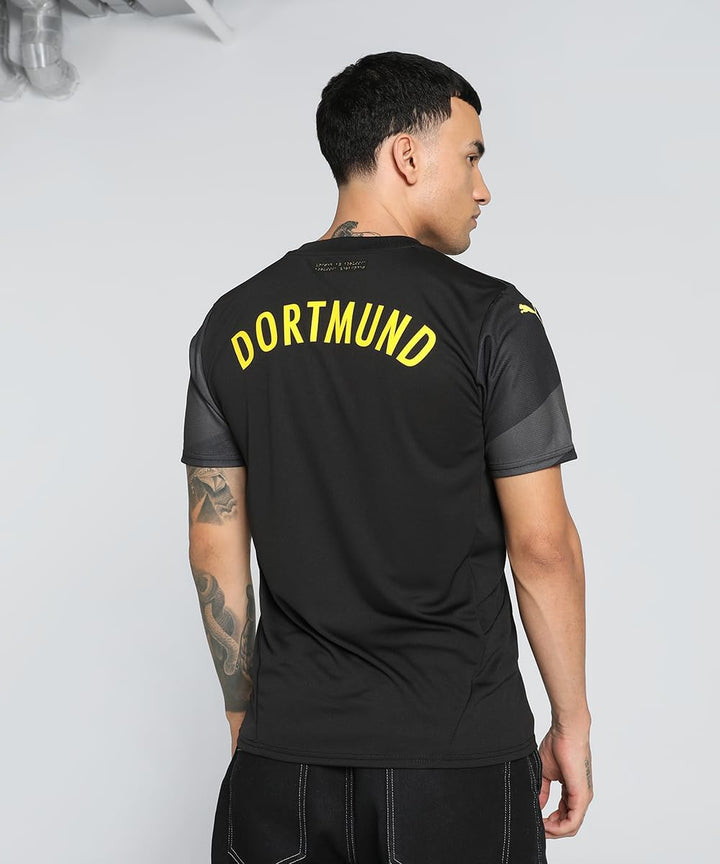 PUMA Puma Herren Borussia Dortmund Trainingstrikot S, Faster Yellow Black 46 Puma Black-faster Yello