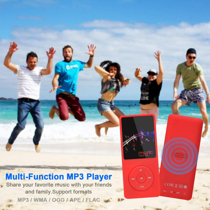 8GB Tragbare MP3 Musik Player, Support bis zu 64GB SD Speicherkarte, Lossless Sound HiFi MP3 Player,