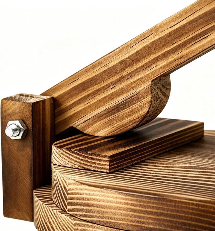 Knödelmaschine Multifunktionale Holz Kuchenfaltung Rund, Rund