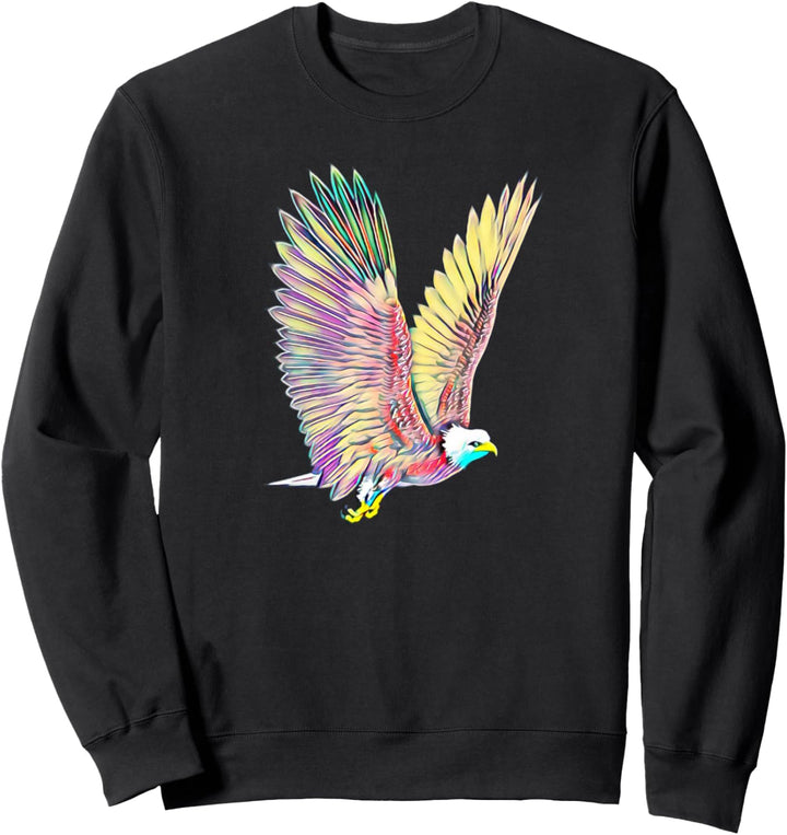 Adler Motiv Raubvogel Sweatshirt