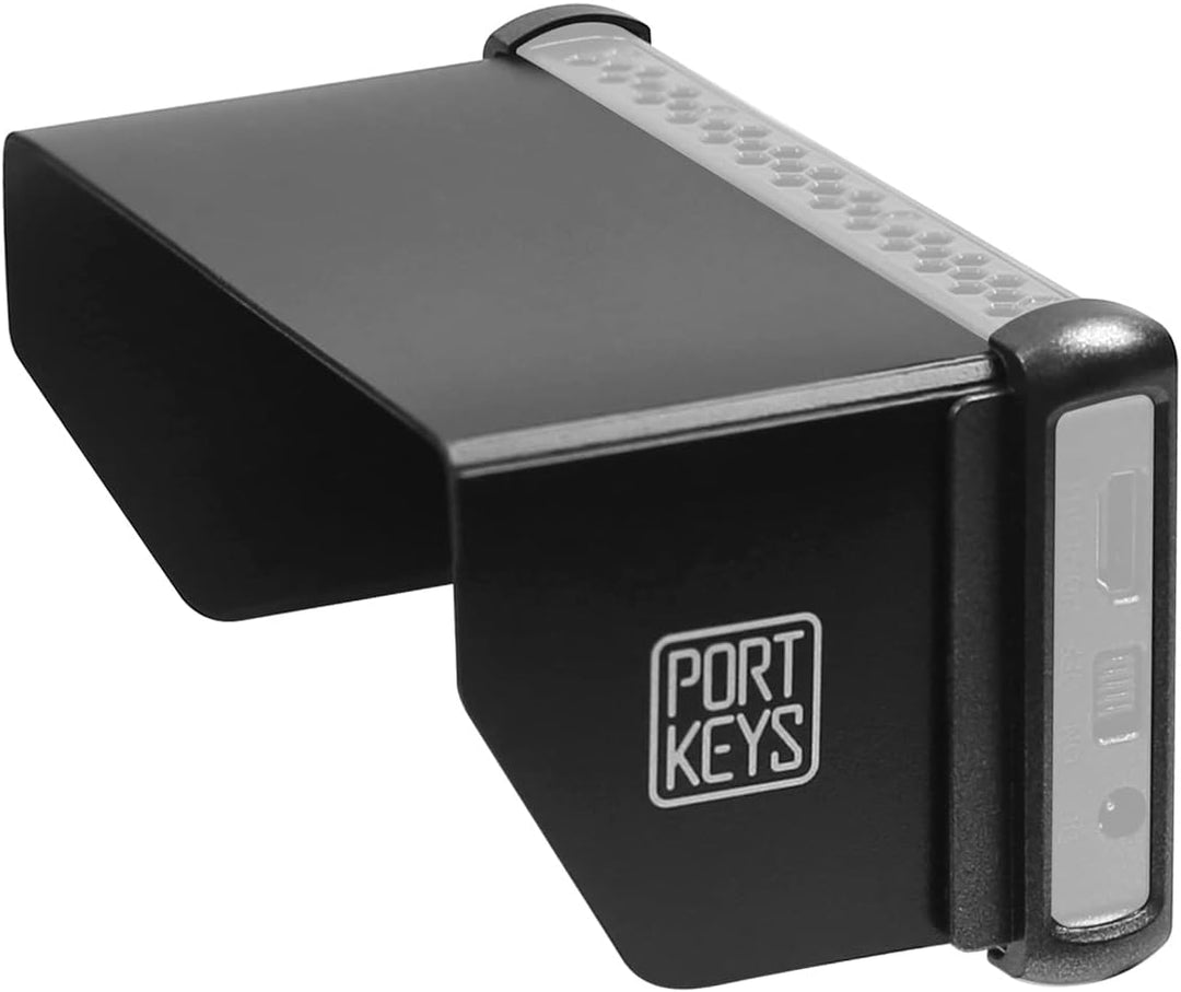 Portkeys PT6 Kamera Feldmonitor Sonnenblende Visier mit sturzsicherer Gummihülle für PT6, für PT6