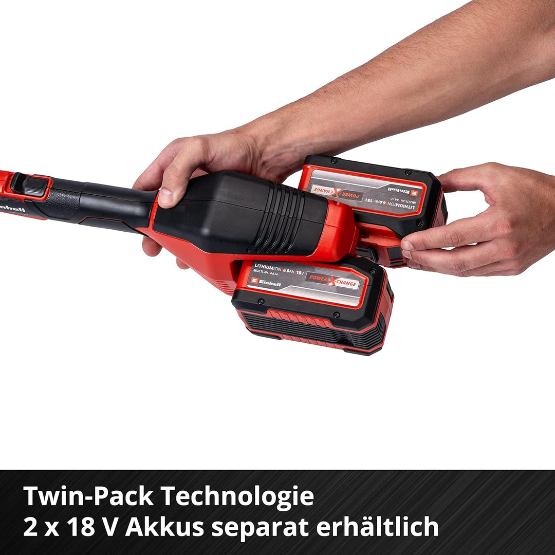 Einhell Akku-Rasentrimmer GE-CT 36/30 Li E Power X-Change (2x18 V, 9.000 U/min., elektr. Drehzahlreg