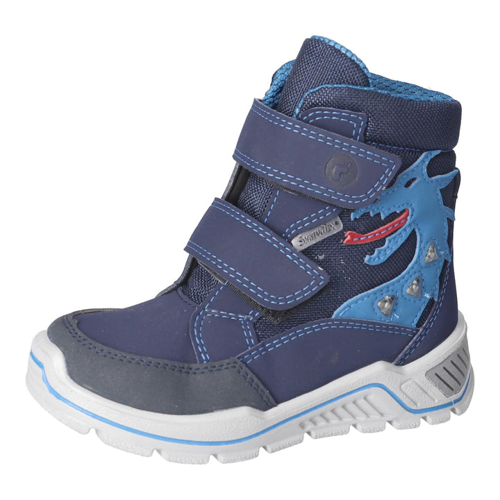RICOSTA Jungen Stiefel GRISU, Kinder Boots, Weite: Weit, lose Einlage, Sympatex, Blinklicht 26 EU We