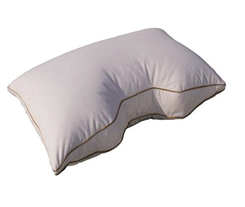 Daunen Nackenstützkissen Silber Mini, Grösse: 40x60 cm, Stützkraft: Medium 40 x 60 cm, 40 x 60 cm