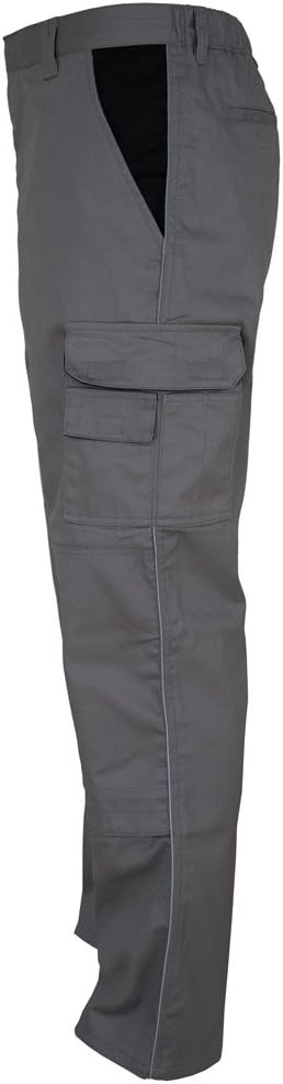 Carson Contrast Arbeitshose, Grau/Schwarz, 64 64 Grau / Schwarz, 64 Grau / Schwarz