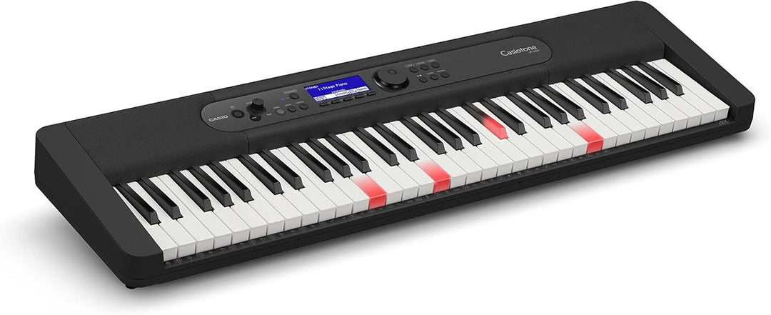Casio LK-S450 CASIOTONE Top Leuchttastenkeyboard mit 61 anschlagdynamischen Tasten im Piano-Look mit