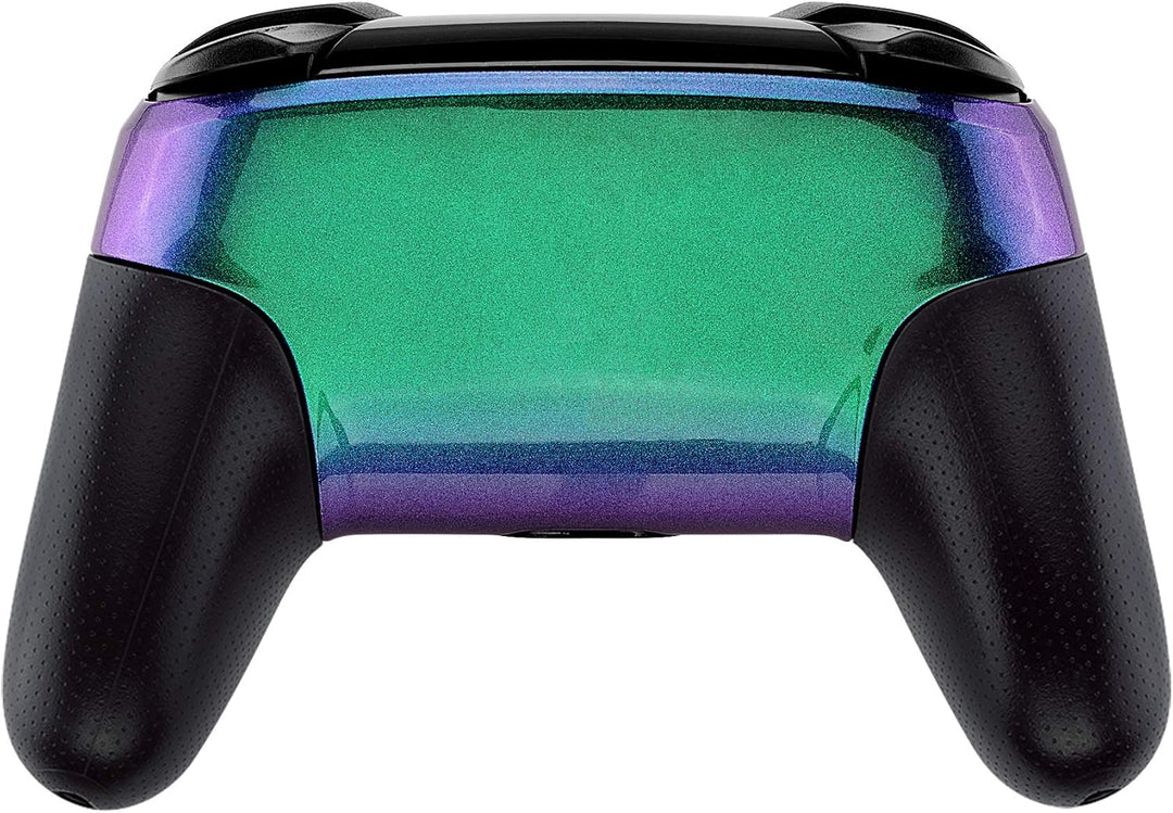 eXtremeRate Custom Case Cover kompatibel mit Nintendo Switch Pro Controller, DIY-Ersatz Grips Front