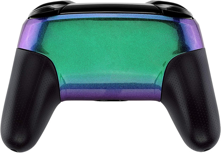 eXtremeRate Custom Case Cover kompatibel mit Nintendo Switch Pro Controller, DIY-Ersatz Grips Front