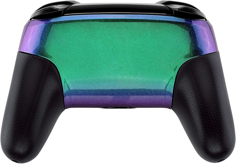eXtremeRate Custom Case Cover kompatibel mit Nintendo Switch Pro Controller, DIY-Ersatz Grips Front