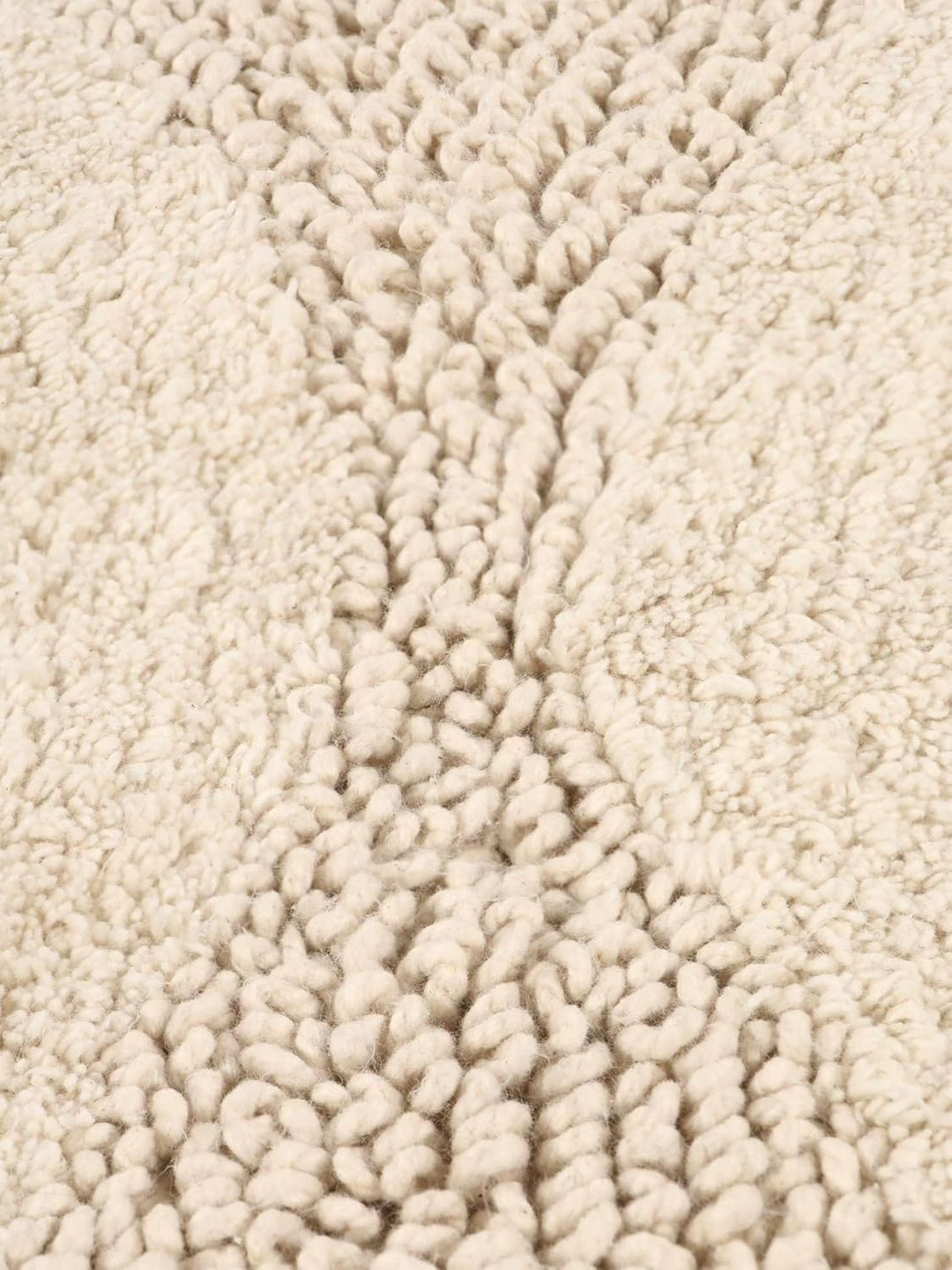 RugVista Badematte Breeze, ∅ 70 cm, Rund, Mittelflor, Anti-Rutsch, Moderner Badteppich, Maschinenwas