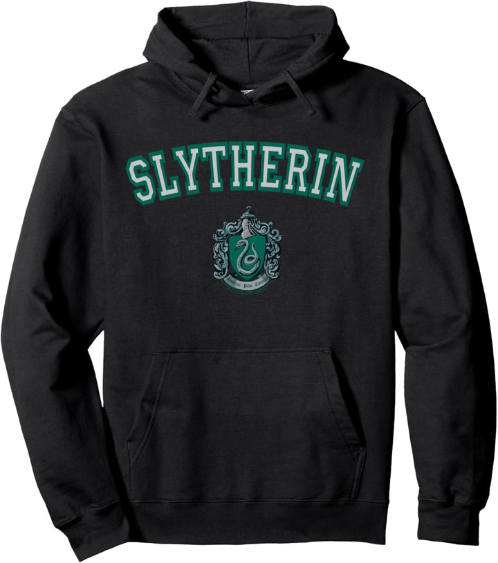 Harry Potter Varsity Slytherin Crest Pullover Hoodie