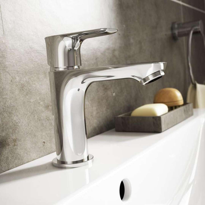 Ideal Standard A7010AA Waschtischarmatur chrom Bocca normale Chromfarben, Bocca normale Chromfarben