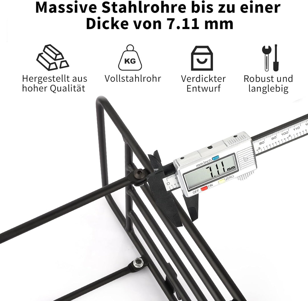 E Scooter Gepäckträge Hinten Rack Kompatibel mit MAX G30 Essential Elektroroller Verdickter Stahl so
