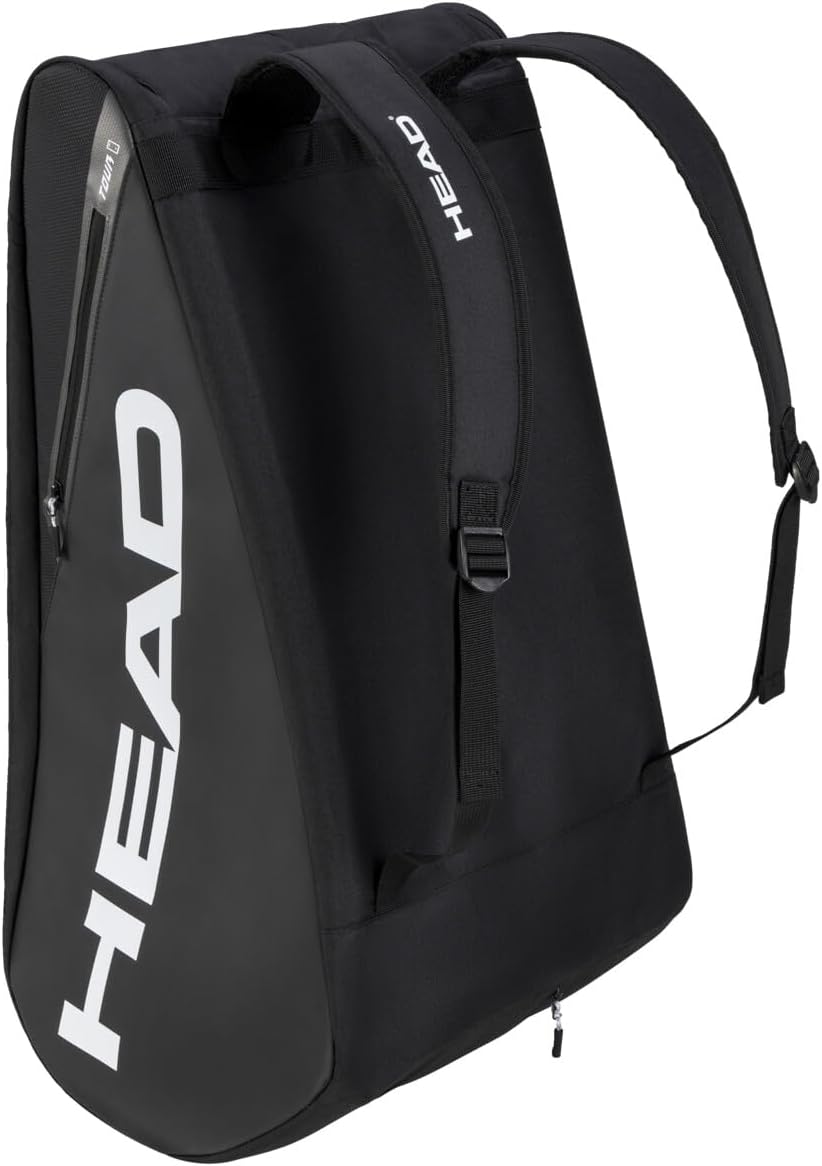 HEAD Tour Racquet Bag XL Black/White, Black/White