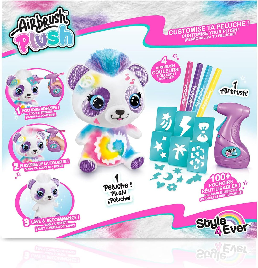 Canal Toys Airbrush Plush, färben Sie Ihren Panda, OFG257, bunt