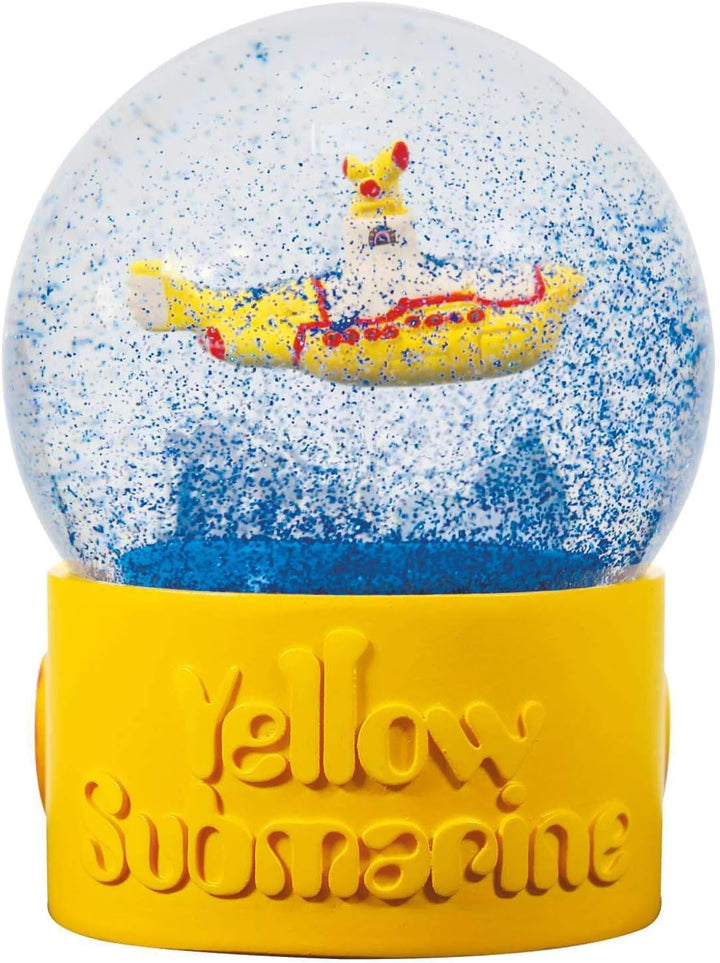 Half Moon Bay Gelbe U-Boot-Schneekugel | Die Beatles Schneekugeln für Erwachsene | witzige Weihnacht