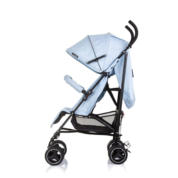 Chipolino Kinderwagen Milano Buggy bis 22 kg, Rückenlehne verstellbar, faltbar blau, blau