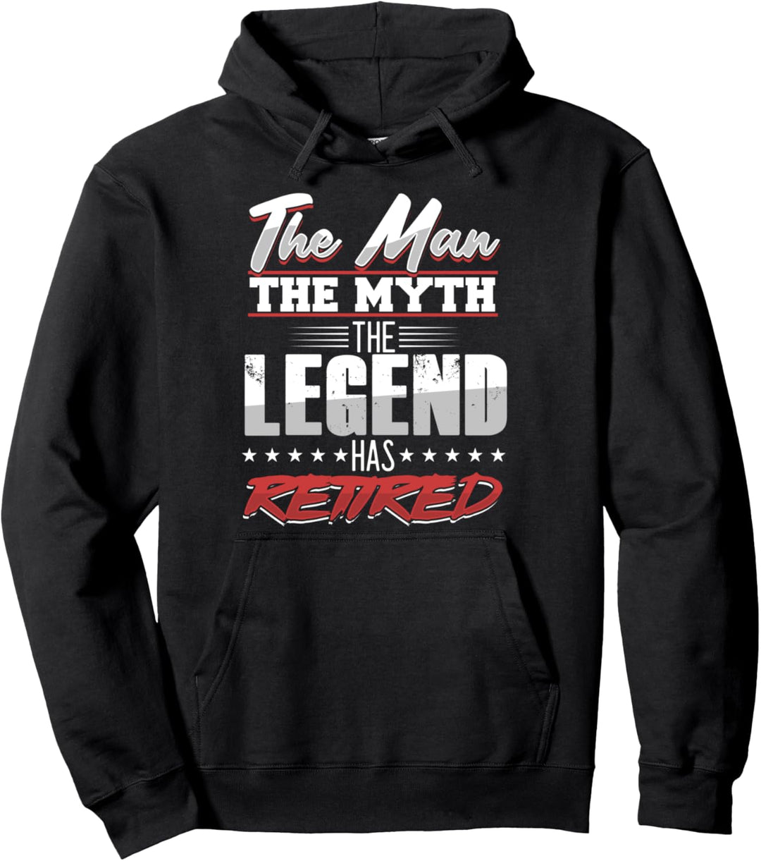 Mann Legende Ruhestand Urlaub Frei Rente Rentner Geschenk Pullover Hoodie