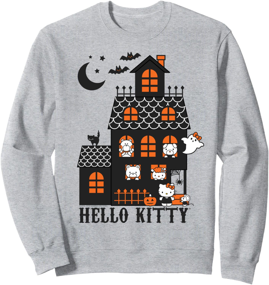 Hello Kitty Spukhaus Halloween Sweatshirt