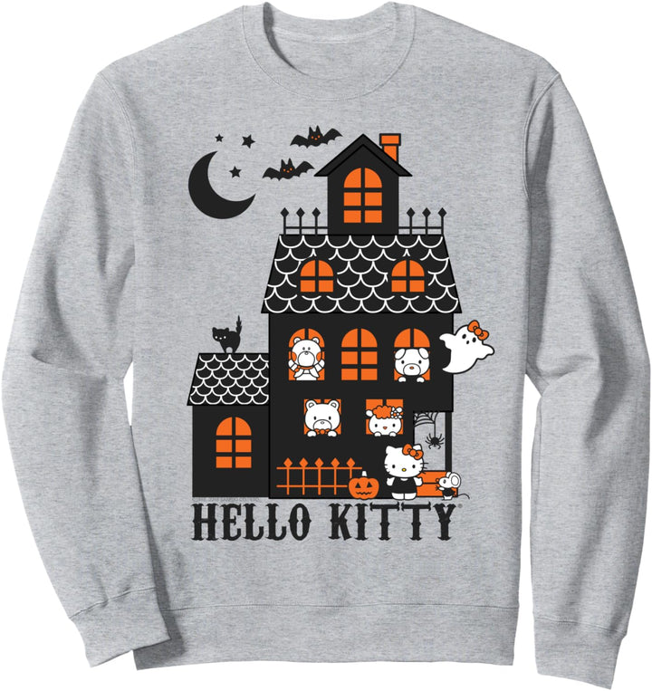Hello Kitty Spukhaus Halloween Sweatshirt