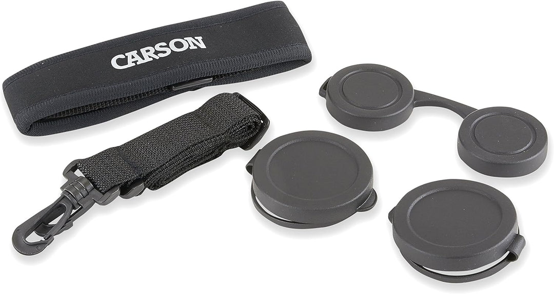 Carson RD Full-Size Fernglas, Doppelstegdesign, 10x50mm, wasserdicht, robust, beschlagfrei (RD-050)