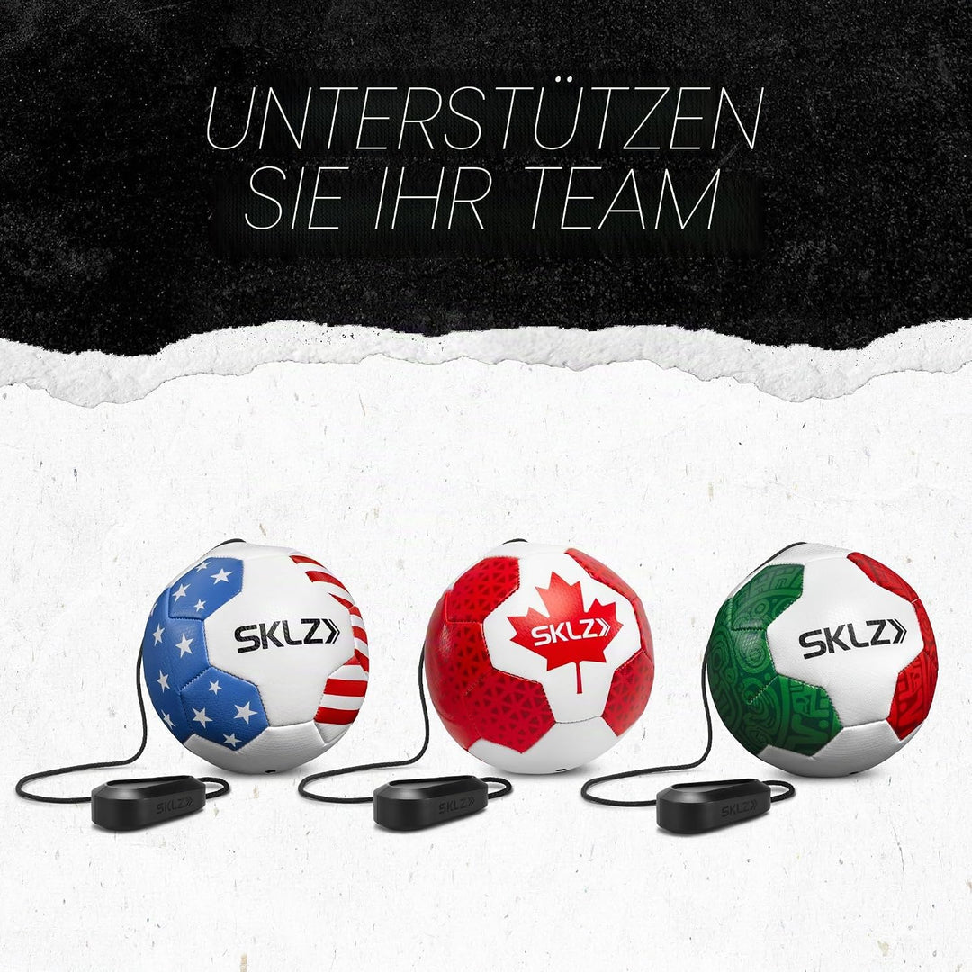 SKLZ Star-Kick Solo Fussballtrainer mit Fussball der Grösse 1 kobalt, kobalt
